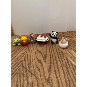 Jeep Oriental Trading Suntisfy Rubber Bath Toy Set 6pc Multicolor Animal Boat